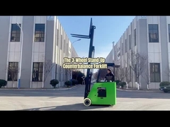 Wieloki kierunek Elektryczny wózek widłowy Walking Pallet Stacker 2500KG