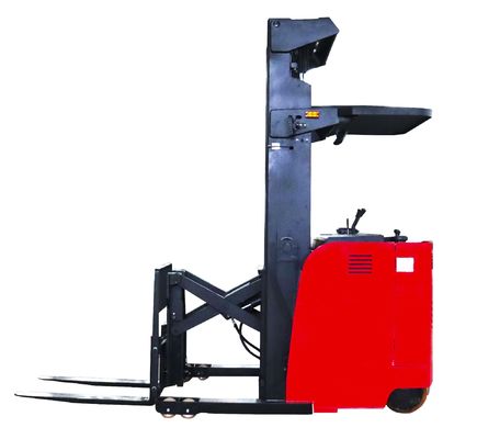 Non standard Narrow Aisle Forklift Truck Single Scissor 2 ton
