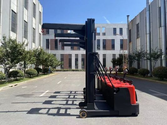 1.5 Ton Electric Pallet Forklift Two Section Gantry Single Stage Lifting Arm