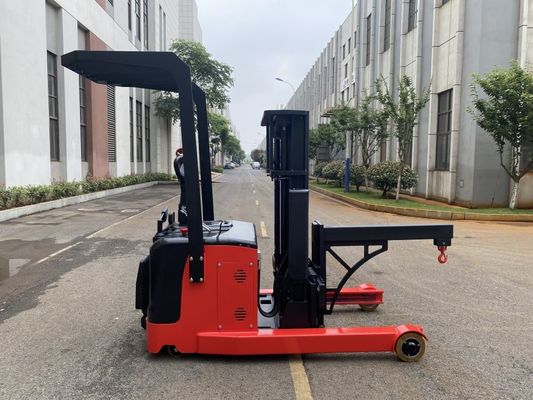 Non standard Electric Reach Forklift Walkie Straddle Stacker 1000 Kg