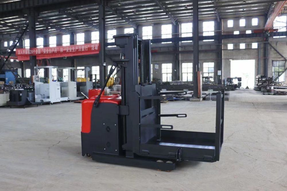 1000 KG Electric Forklift Truck Electric Pallet Stacker 4000 MM Lift height