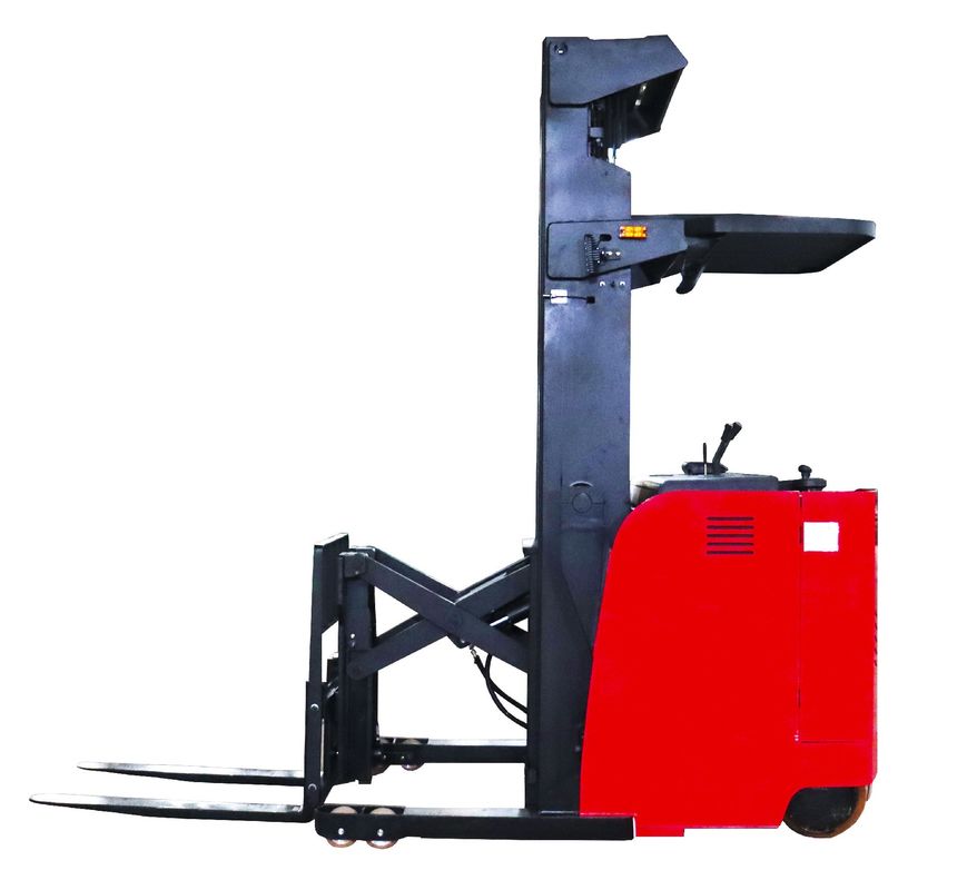 Non standard Narrow Aisle Forklift Truck Single Scissor 2 ton