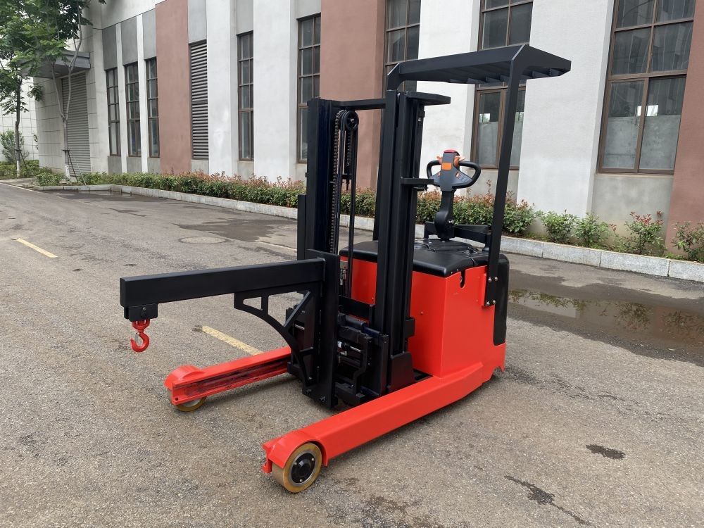 Reach Electric Walkie Stacker Rated Load 1500 KG Duplex mast