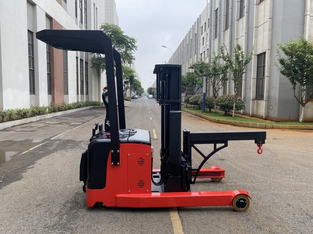 Reach Electric Walkie Stacker Rated Load 1500 KG Duplex mast