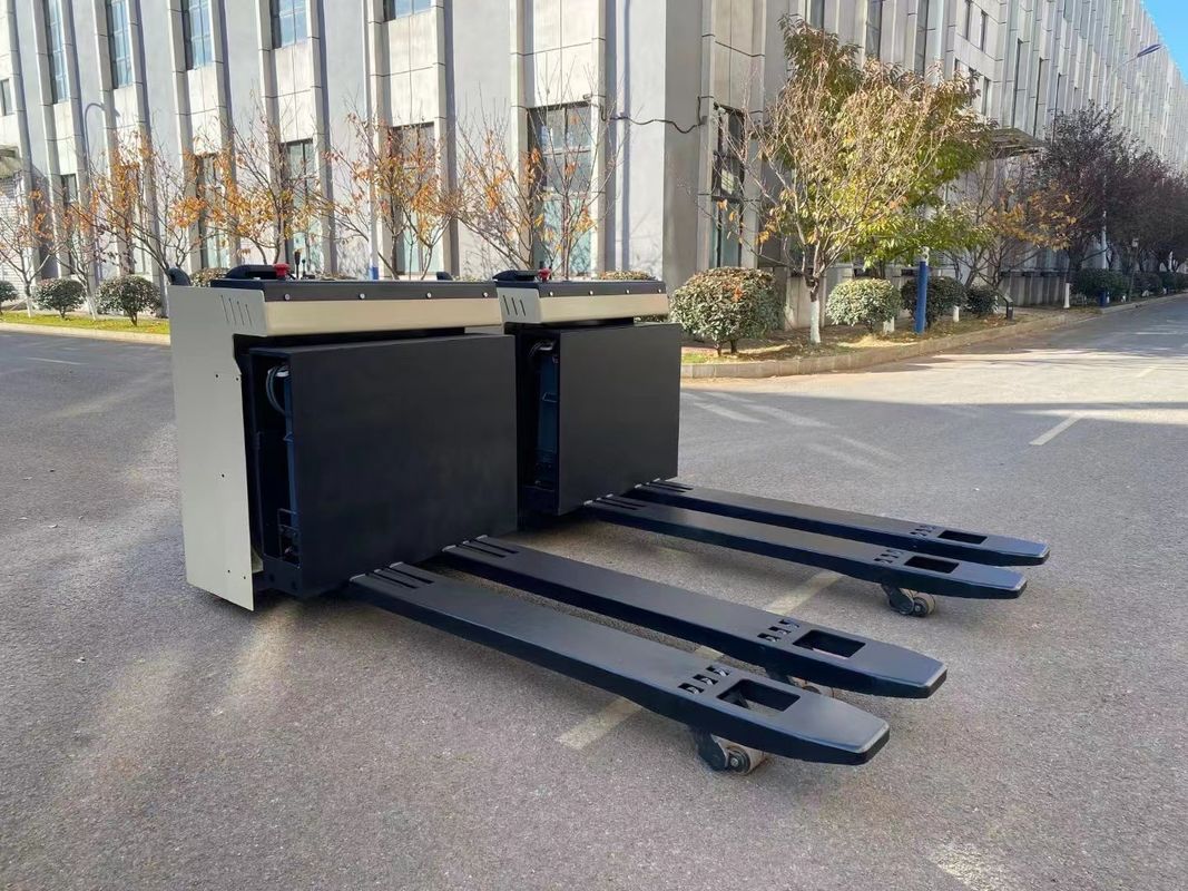 Side Standing Handling Pallet Stacker Load Capacity 5000kg AC Drive Electronic Steering