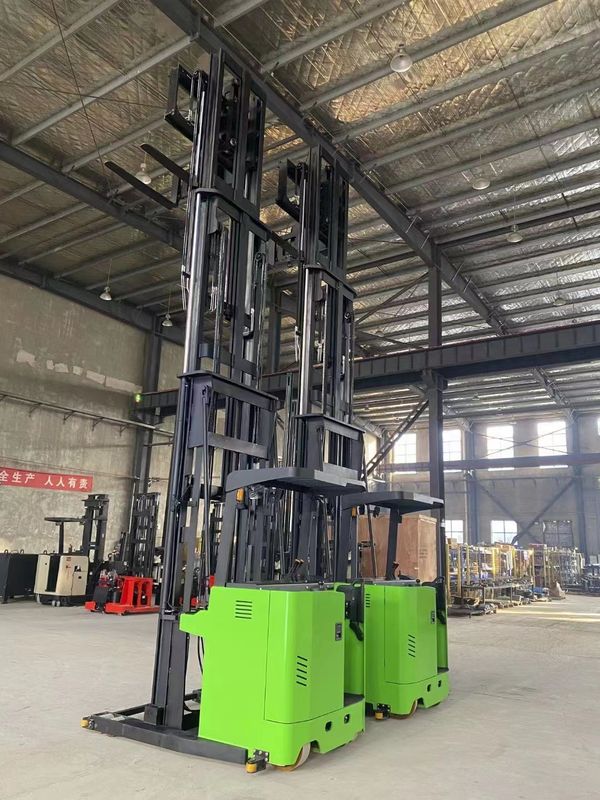 Rotate Three Directions Move Forward Body 3 Way Pallet Stacker For Narrow Channels