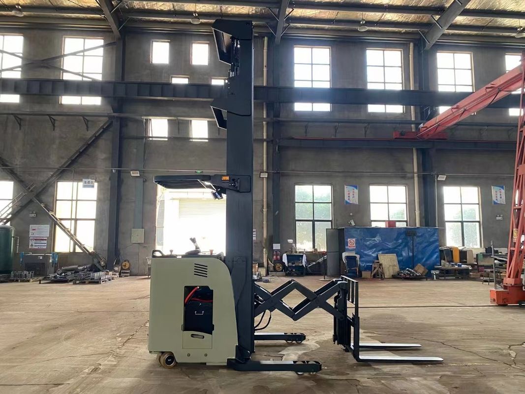 Electric Pallet Forklift Double Extension Forward Forklift Rated Load Capacity 1500 KG