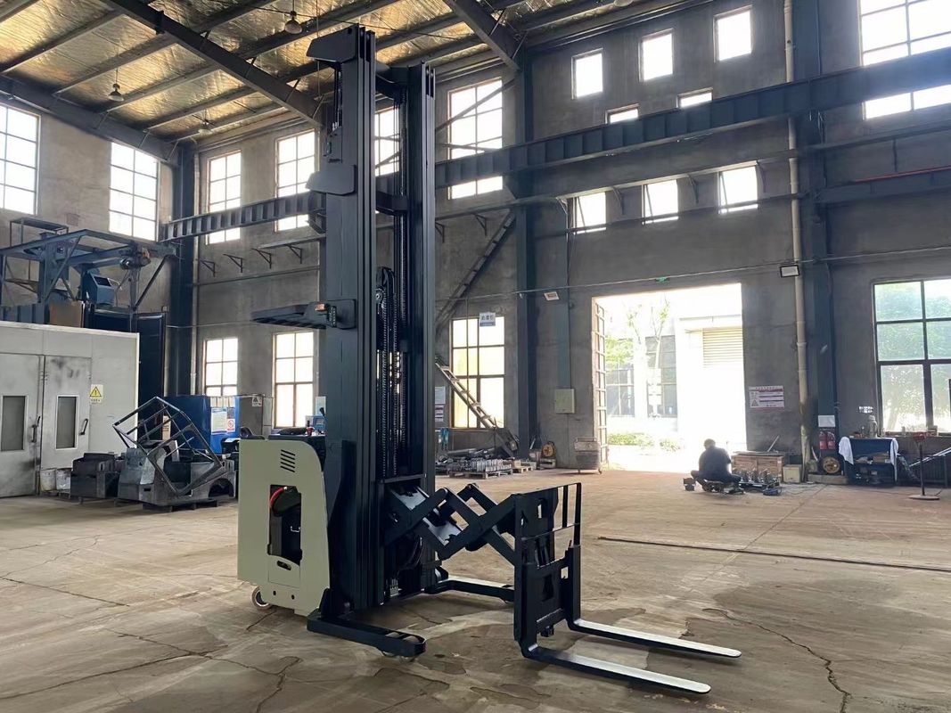 Electric Pallet Forklift Double Extension Forward Forklift Rated Load Capacity 1500 KG