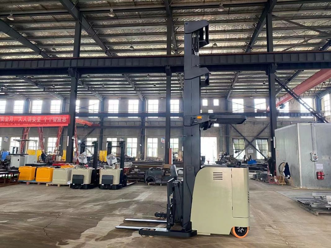Electric Pallet Forklift Double Extension Forward Forklift Rated Load Capacity 1500 KG