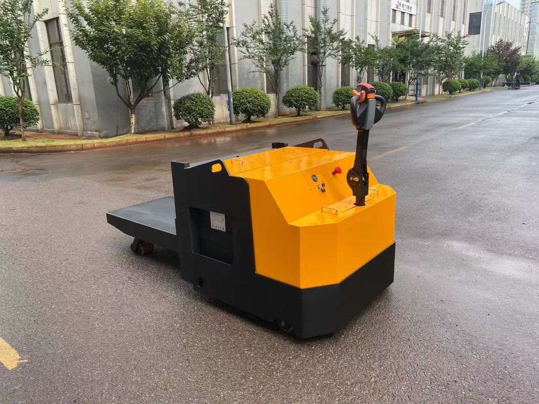 7 Tons Load Capacity Electric Pallet Trucks Jack With Platform Handling Walky Style