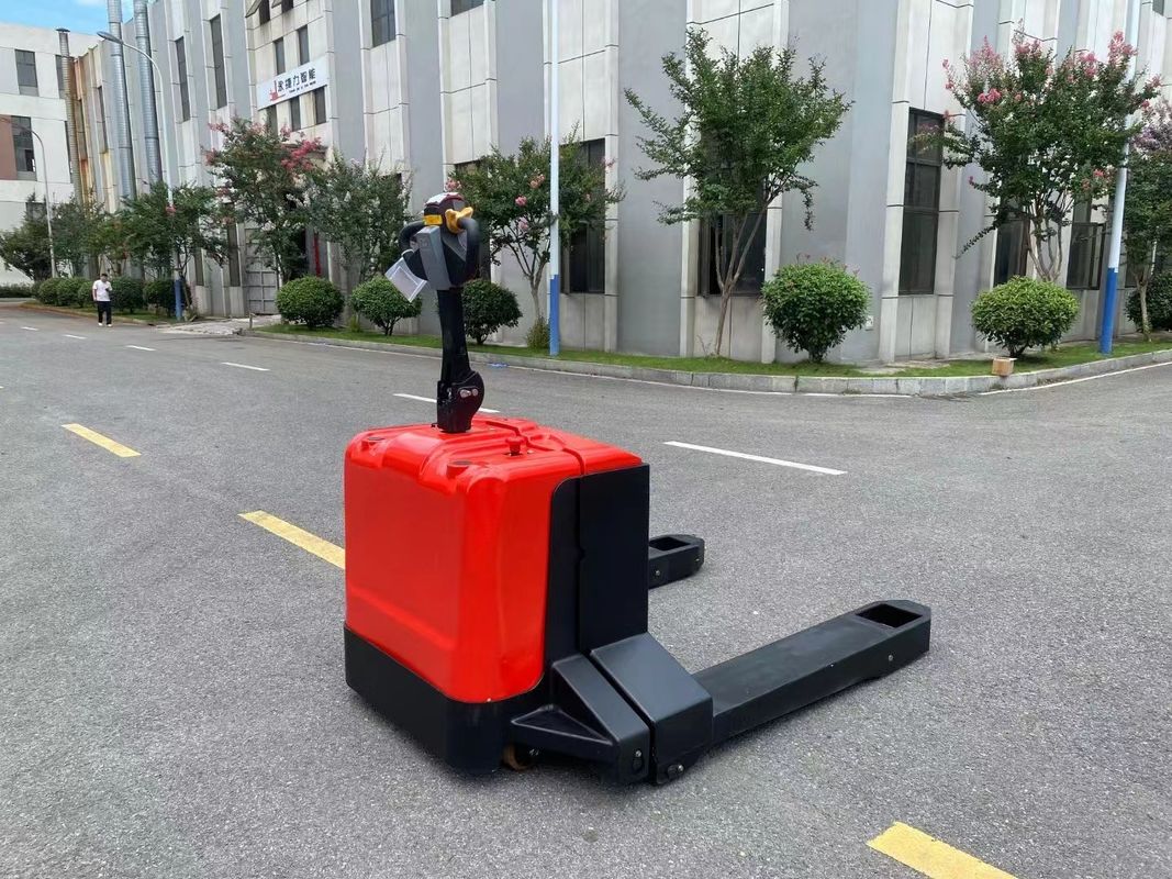 Electronic Steering Pedestrian Pallet Jack Stacker 6000 KGS with 24V 280AH Battery Capacity
