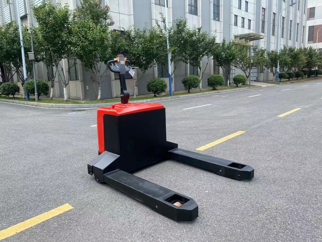 Electronic Steering Pedestrian Pallet Jack Stacker 6000 KGS with 24V 280AH Battery Capacity