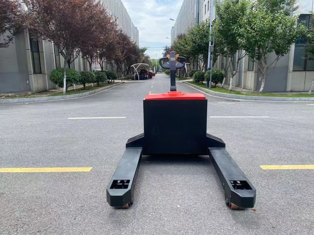 Electronic Steering Pedestrian Pallet Jack Stacker 6000 KGS with 24V 280AH Battery Capacity