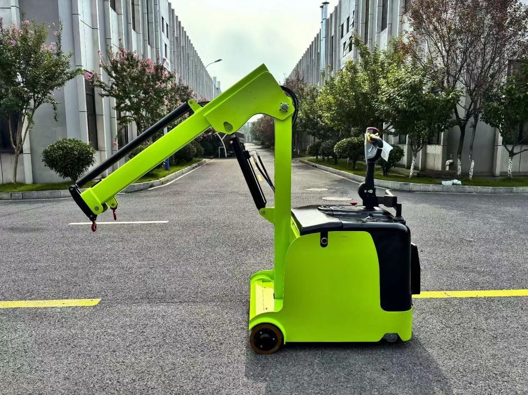 Electric Boom Lift Crane Arm Truck Standing Style Lifting Weight 200 KG