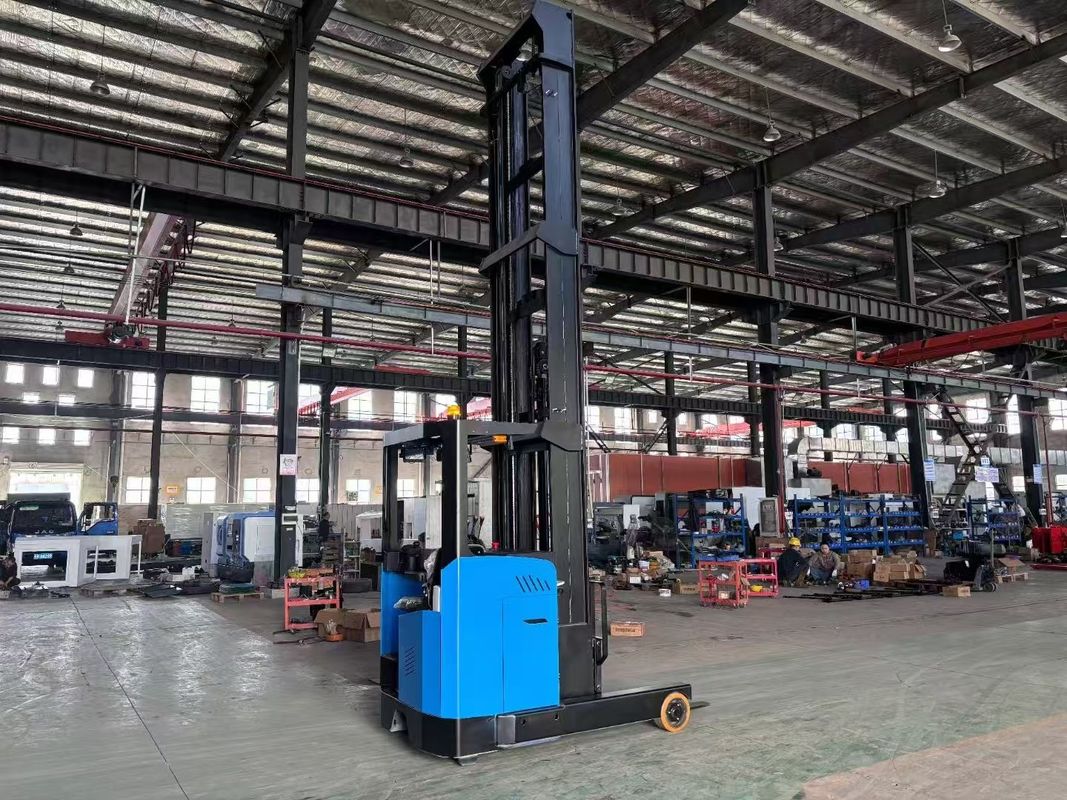 2 Ton Electric Forklift Pallet Stacker With 48V500AH Power Supply And Forward Moving Capabilit