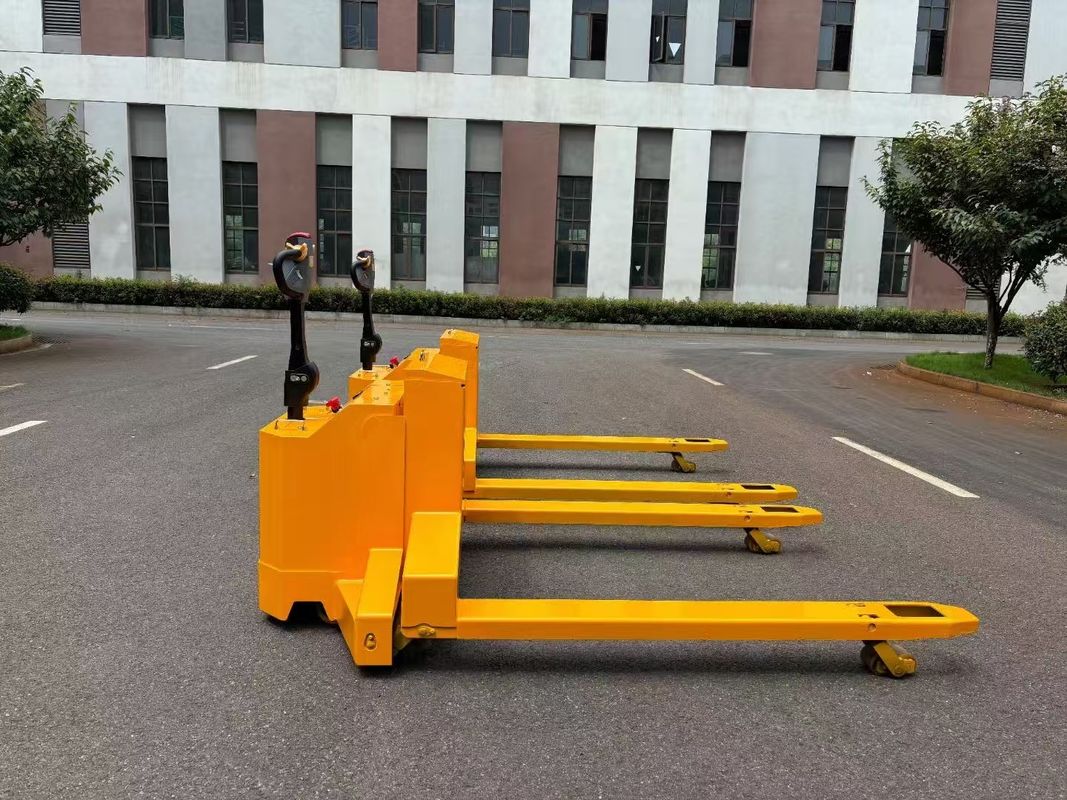 2 Tons Non Standard Electric Walkie Stacker Truck  Electronic Steering Walking Style