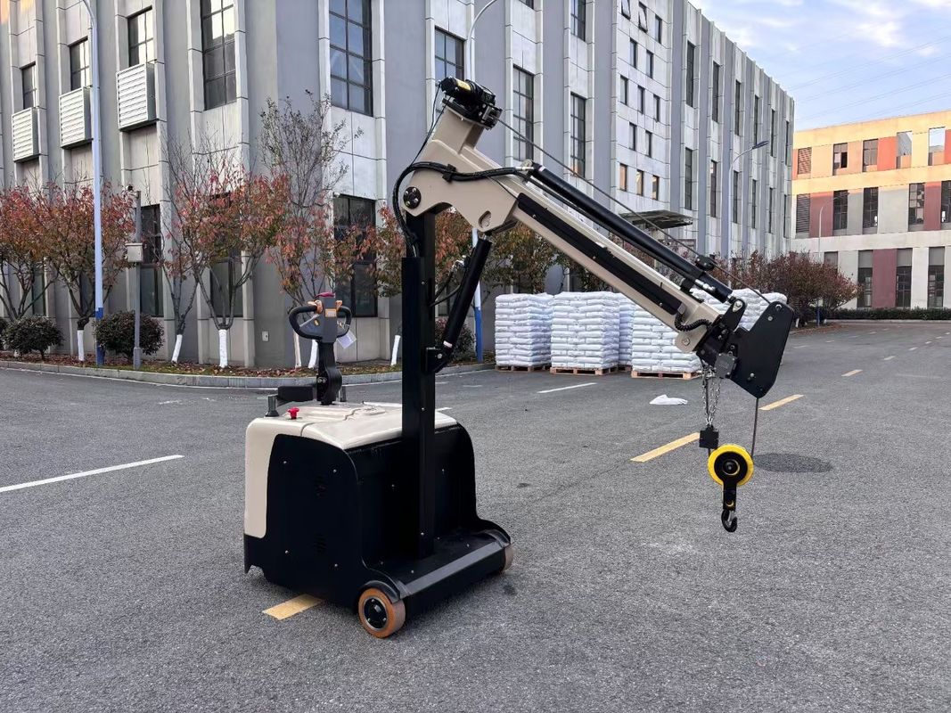 300 KG Lifting Capacity Non Standard Electric Mini Crane Arm Truck  Lifting Height 3000 MM