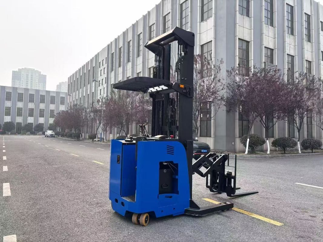 Lithium Battery Electric Double Extended Reach  Forklift 1.5 Ton  Suitable for  High-density Storage