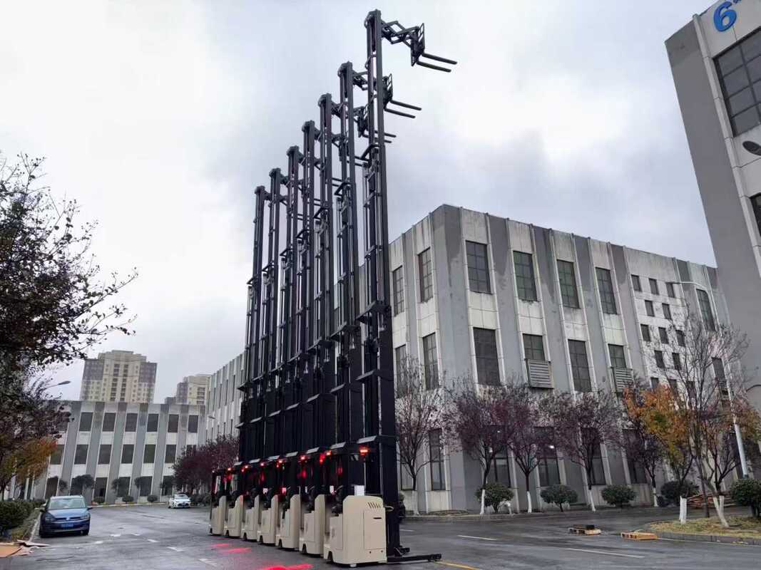 Double Reach Truck, For Very High Warehouses/narrow Aisles, 3m Lifting Height, 2000kg Load Capacity